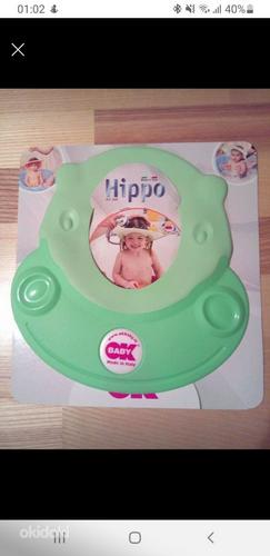 OKBaby Hippo детская шапка для ванны (фото #1)