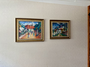 Konrad Mägi "Napoli motiiv" raamitud repro (2 foto / 2)