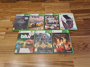 Xbox 360 453gb пульт, кабели + 7 игр (2 фото из 3)