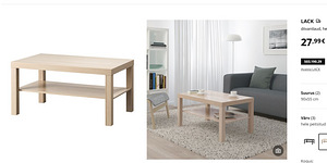 Журнальный столик IKEA (3 фото из 4)