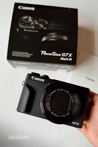 Digikaamera Canon PowerShot G7 X Mark III