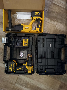 DeWalt: DCH133,DCD709,2 acu + case+charger (1 foto / 4)