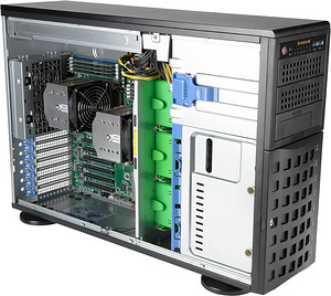 Supermicro Tower 2x E5-2650V2 128GB DDR3 (1 foto / 2)