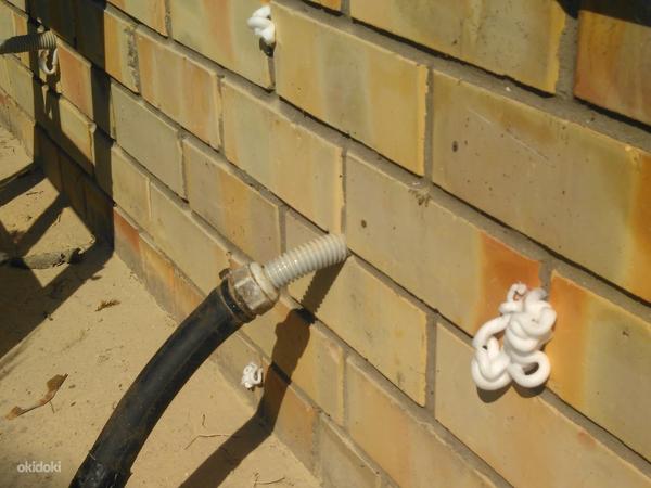 Soojustamine soojustus tühjad seinad täitmist euro eco vaht (foto #1)
