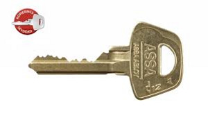 Assa Abloy 602 kahepoolne ovaalne südamik (2 foto / 5)