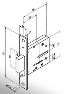 Lukk Boda Abloy 428 (2 foto / 3)