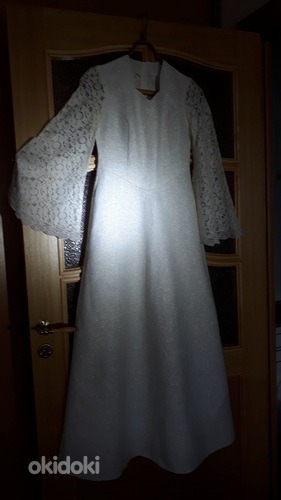 Свадебное платье из парчи (фото #5)