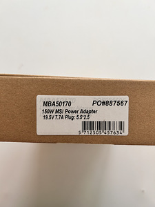 Laptop power adapter 150W (3 foto / 3)