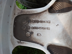 Original MB W220 AMG valuveljed 18 tolli erilaiad, 5x112 (9 foto / 10)