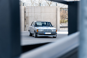 Rentida klassikaline Mercedes w123 tähtpäevadeks / pulmadeks (9 foto / 9)