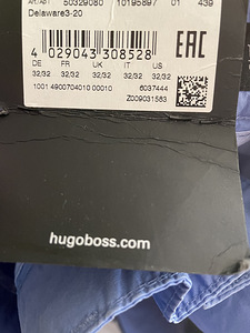M: Hugo Boss teksad, uued, originaalid (5 foto / 5)