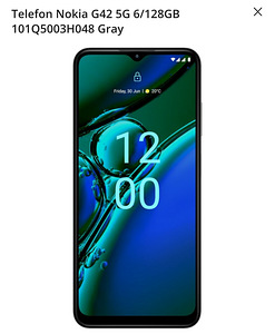 Nokia G42 5G 128GB (1 foto / 1)