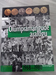 Raamat"Olümpiamängude ajalugu 1968-1980" (1 foto / 1)