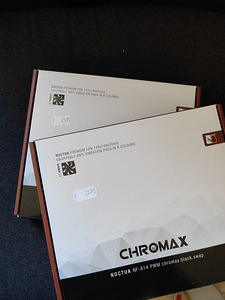 Noctua NF-A14 PWM chromax x2 (1 foto / 2)