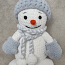 Вязанный снеговичек (фото #1)