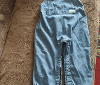 Детский джинсовый комбинезон, тонкий 74 -84см.