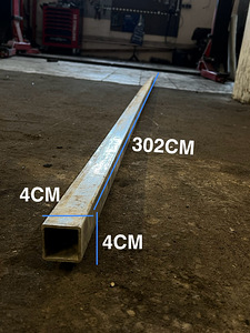 Post 19tk 302cm aluminium (1 foto / 1)