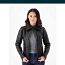 Куртка Knox Phelix black leather women size L (фото #1)