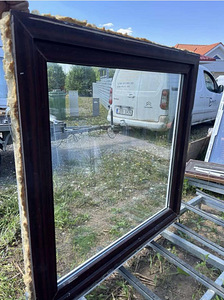 Kasutatud PVC aknad, PRUUNID värvid (2 foto / 8)