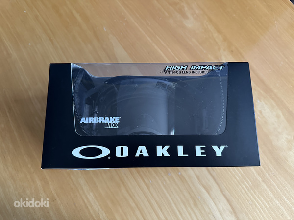 Очки для кросса OAKLEY AIRBRAKE MX (Clear) (фото #9)