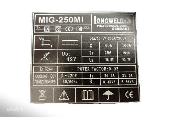 Сварочный полуавтомат LONGWELD MIG-250AI (фото #4)