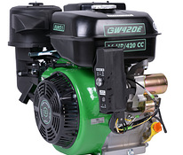 Бензиновый двигатель Grünwelt с электростартером GW420E 25мм