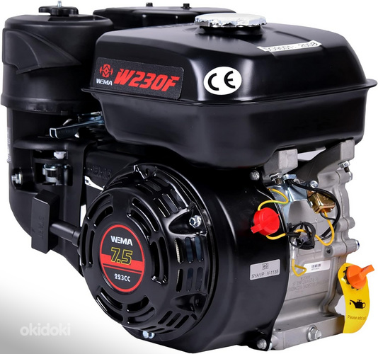 Бензиновый двигатель Weima W230F-Q 19.05mm (фото #1)