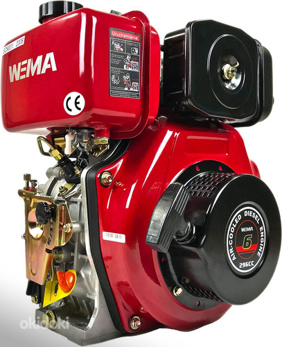 Дизельный двигатель Weima WM178F с бумажным фильтром 25 мм. (фото #1)