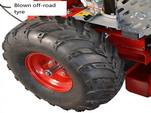 Panter FD3eco Briggs & Stratton (344cc) järelkäidav traktor (3 foto / 10)
