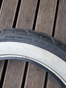 Моторезина Dunlop White Wall Б/У (3 фото из 6)