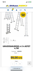 Redel-Telling 4x4. Töökõrgus 445cm. (3 foto / 3)