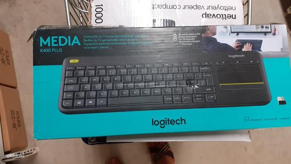 Logitech media k400 plus клавиатура (фото #1)