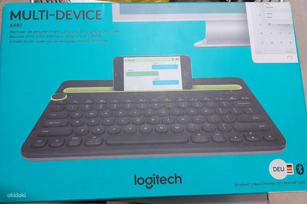 Logitech multi device k480 клавиатура (фото #1)