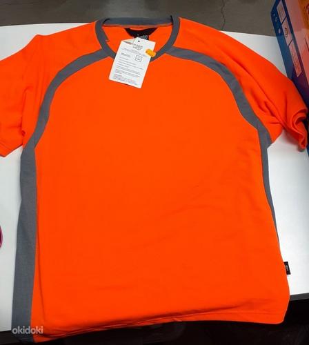 Uus signaalriietuse tehniline T-särk XL Orange Image Wear (foto #2)