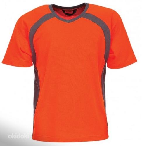 Uus signaalriietuse tehniline T-särk XL Orange Image Wear (foto #3)