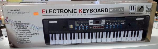 Electronic keyboard 61 keys music workstation (фото #2)