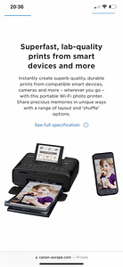 Pildiprinter Canon CP1300 (wifi) (3 foto / 3)