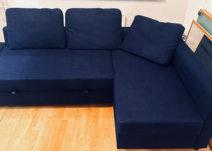 Nurgadiivan IKEA Friheten koos pesukastiga (2 foto / 10)