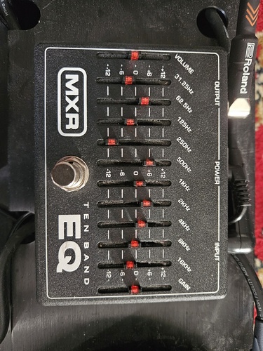Mxr 10-полосный эквалайзер