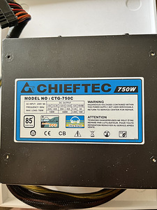 Toiteplokk CHIEFTEC 750w (1 foto / 3)