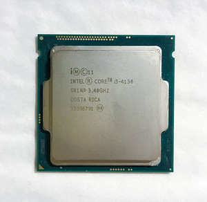 I3-4130 Intel Core 3,4 Ghz Processor cpu LGA socket 1150 (1 foto / 2)