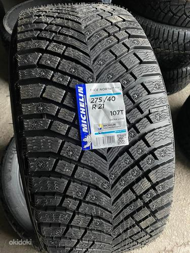 275/40/21 Michelin X-Ice North4 (Новые шипованные шины) (фото #1)