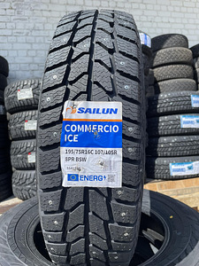 195/75/16c Sailun Commercio Ice FS 107-105R naastrehvid (1 foto / 1)