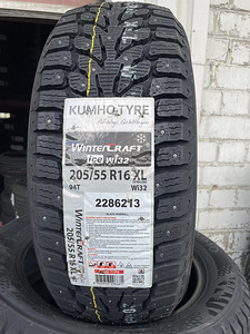 205/55/16 Kumho Wintercraft WI32 94t naastrehvid (1 foto / 1)