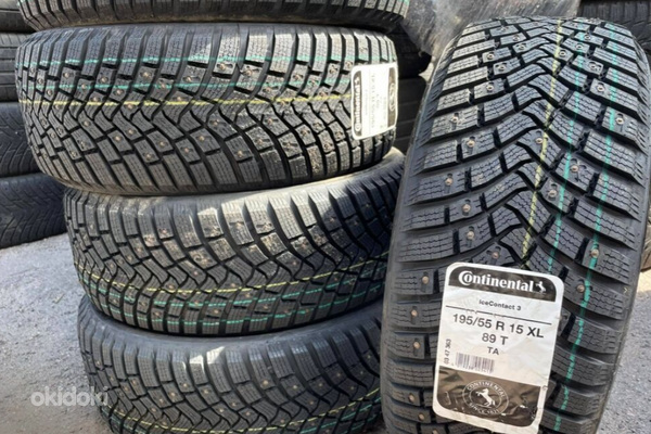 195/55/16 Continental Icecontact3 89t