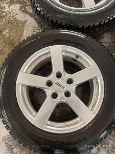 Alutec 16x6.5 5x112 keskauk 57mm veljed rehvidega