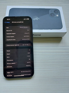 iPhone 13 128 ГБ Чёрный (2 фото из 3)