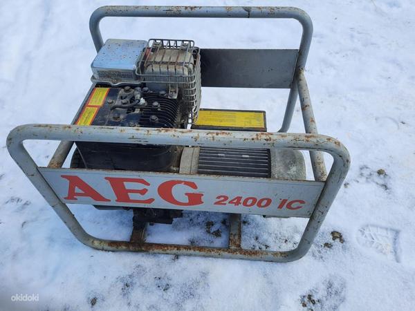 AEG 2400 IC elektrigeneraator, bensiinigeneraator, 2kva (foto #2)