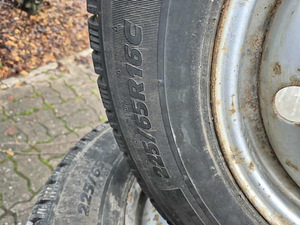 Диски + Шины 225/65R16C (шипованные), Renault Master III (2 фото из 4)