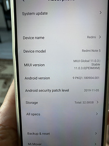 Xiaomi Redmi Note 5 väga heas seisukorras (4 foto / 9)
